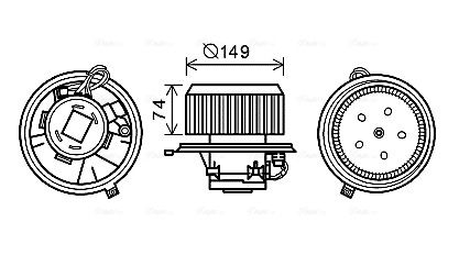 AVA QUALITY COOLING Salongipuhur AL8139